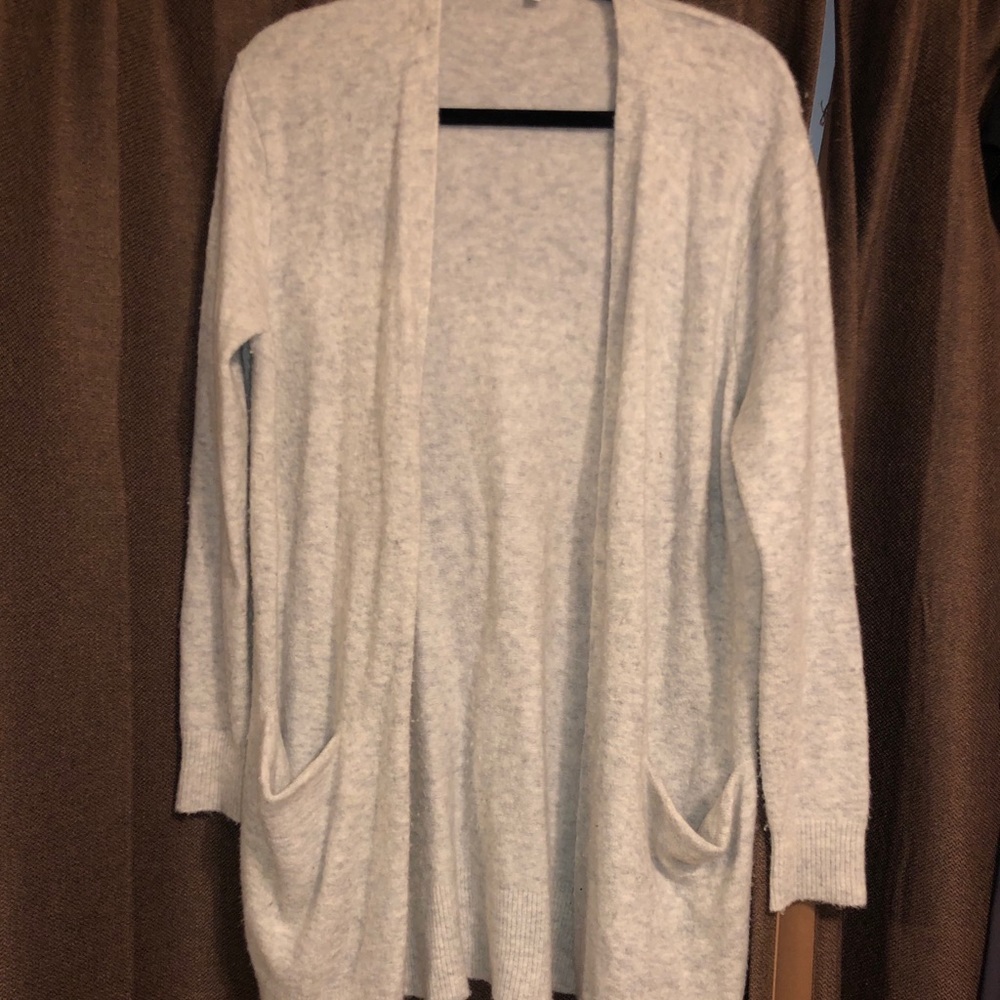 LONG CARDIGAN w POCKETS